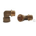 Brass Elbow - internal thread/external thread - 1/2"